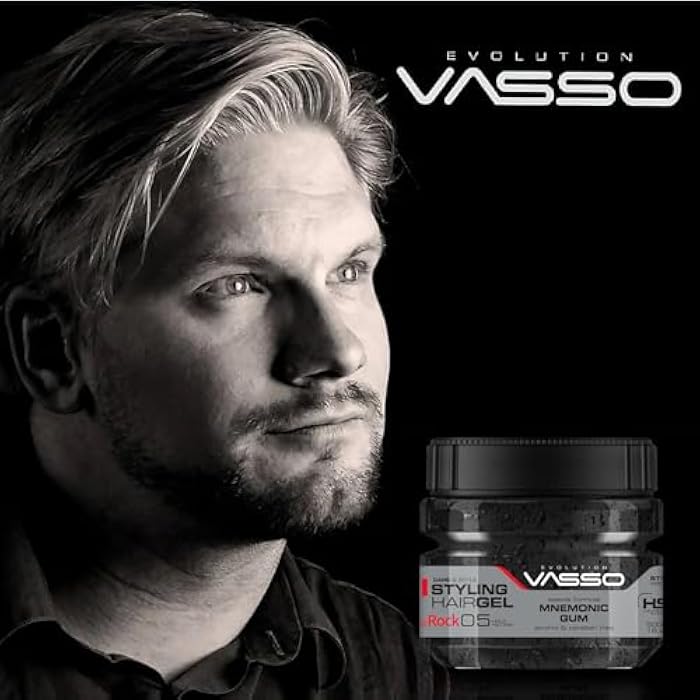 Vasso Styling hair gel THE ROCK 500 ml - Image 4